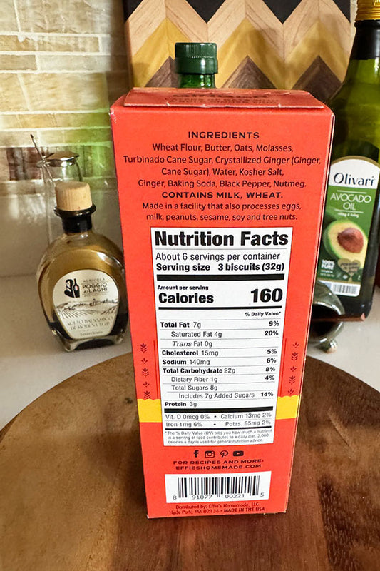 Effie's Tea Biscuits | Ginger