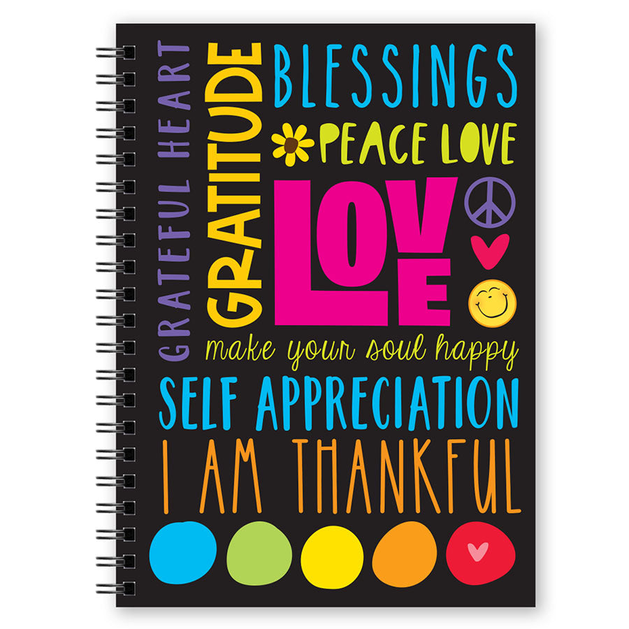Gratitute Journal & Spiral Notebook