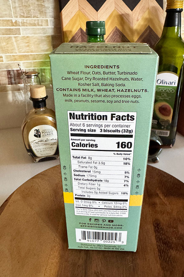 Effie's Tea Biscuits | Hazelnut