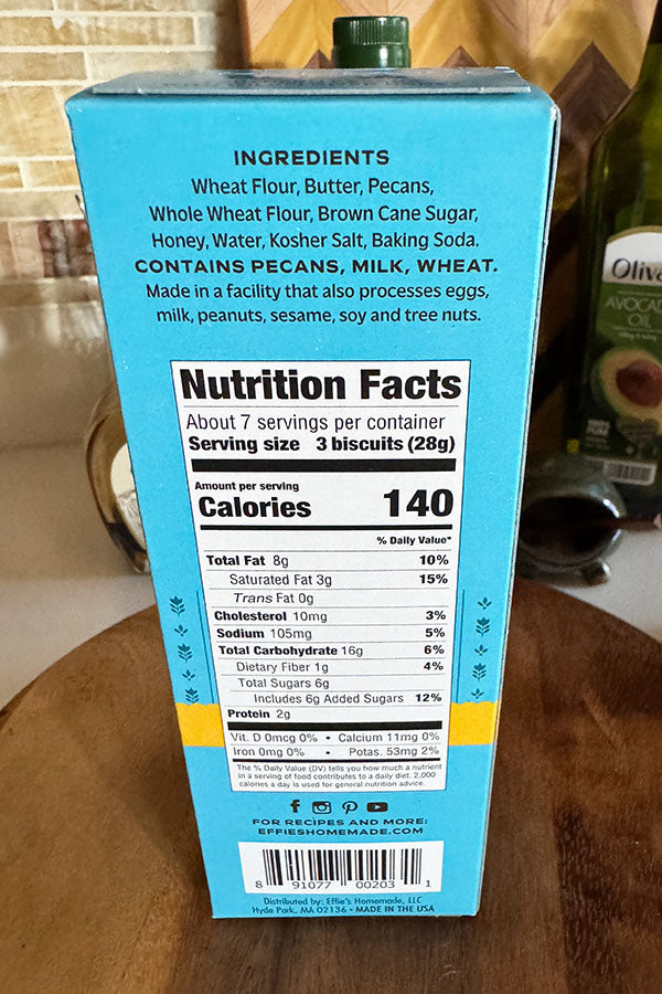 Effie's Tea Biscuits | Pecans