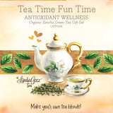 Tea Gift Set | Sencha Green Tea and Herbs Tea Box Set