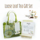 Gourmet Loose Leaf Tea Gift Set in Fabric Gift Bag
