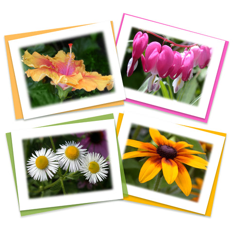 Any A2 Floral Stationery Card Bundle of 4 - Show Special