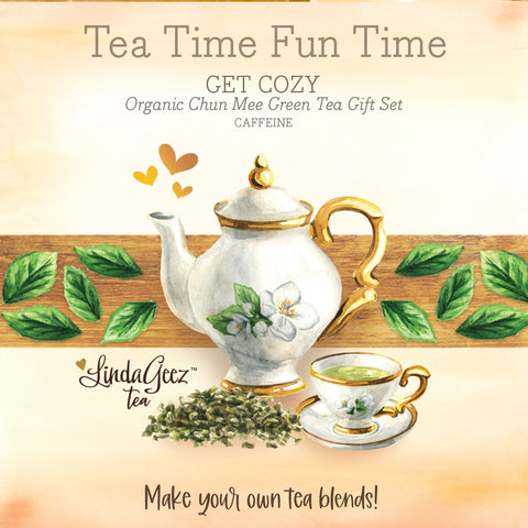 Tea Gift Set Set |  Green Tea and Herbs Tea Box Set