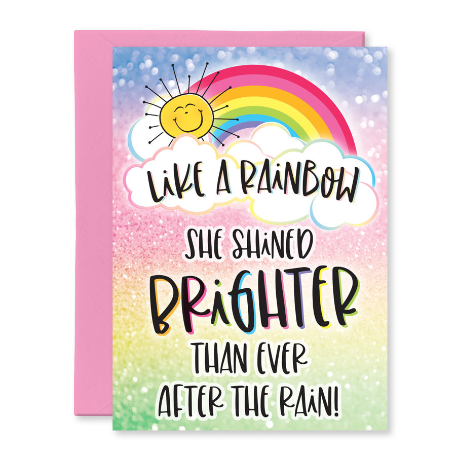 Rainbow Inspirational Greeting Card