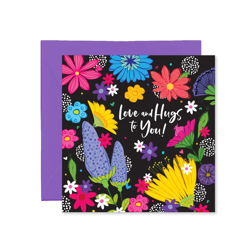 Love and Hugs to You Stationery Note Card