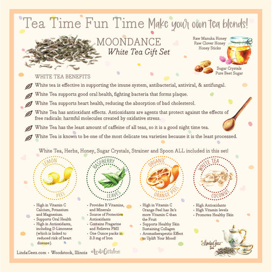 Tea Gift Set | White Tea and Herbs Tea Box Set | Happy Box