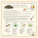 Tea Gift Set | Gunpowder Green Tea and Herbs Tea Box Set | Happy Box