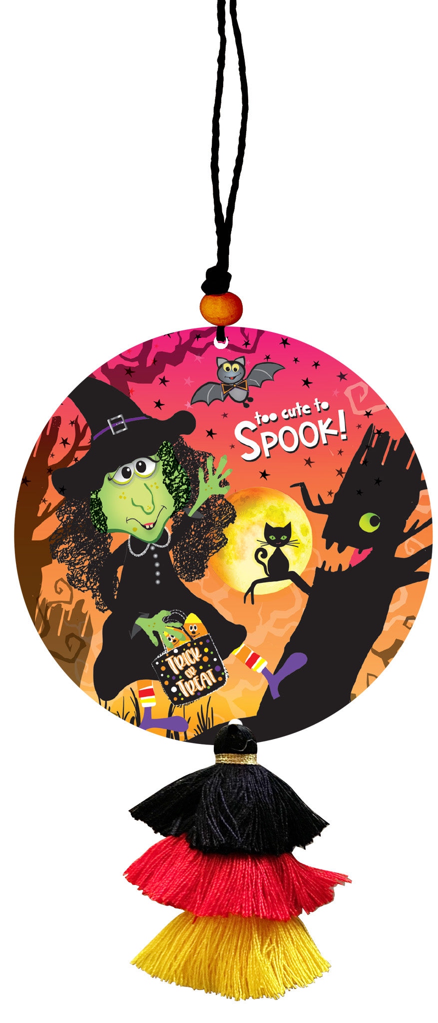 too cute to spook room charm, halloween decor