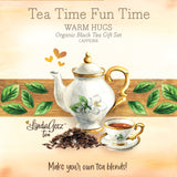 Tea Gift Set | Black Tea and Herbs Tea Box Set | Happy Box