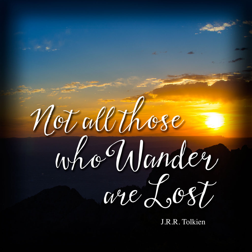 Not All Those Who Wander are Lost
