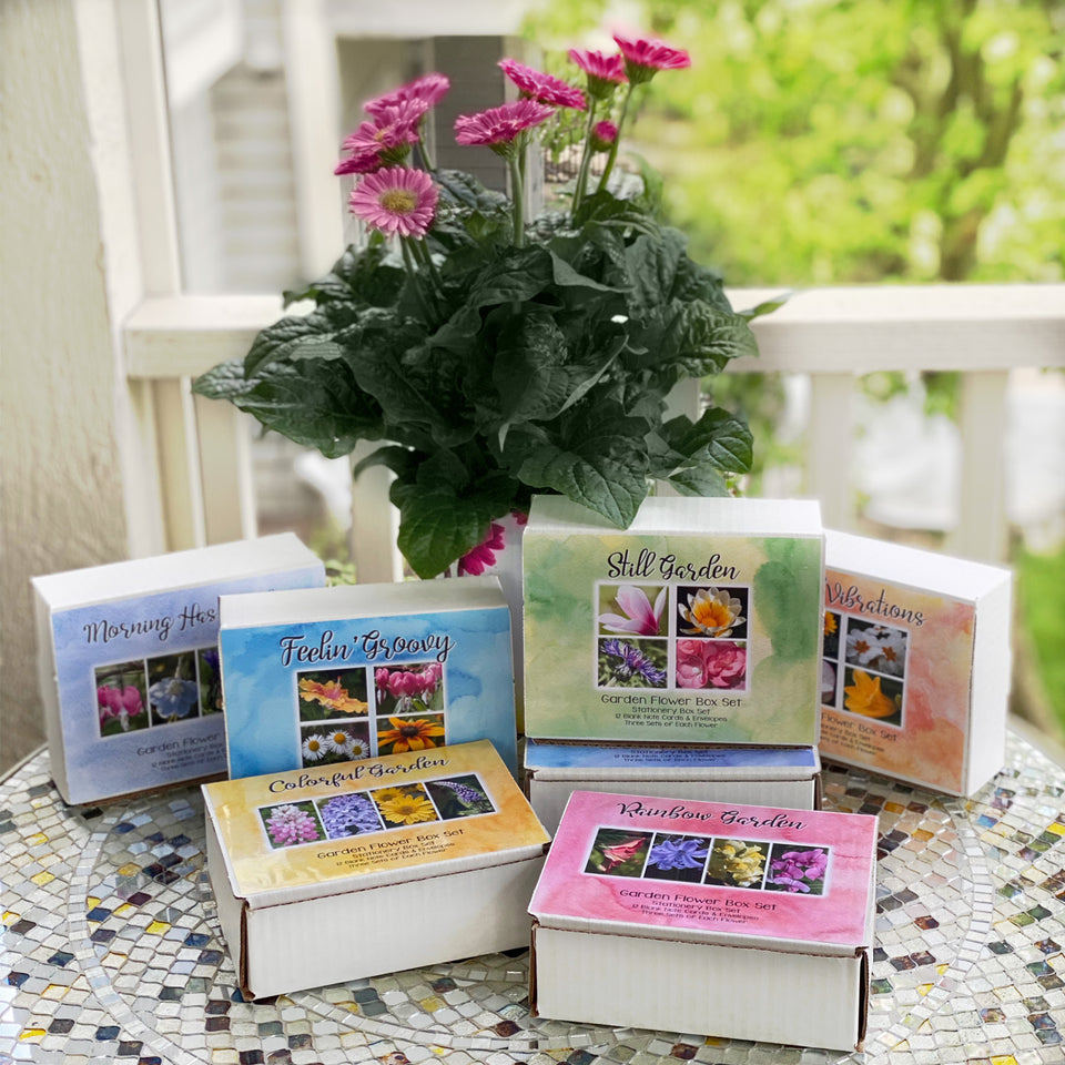 Floral Note Card Box Sets