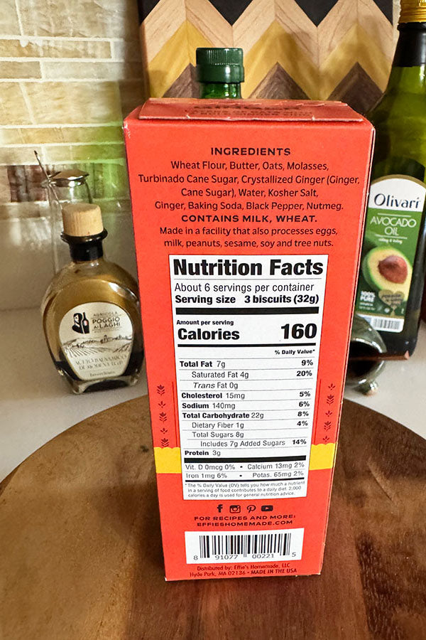 Effie's Tea Biscuits | Ginger