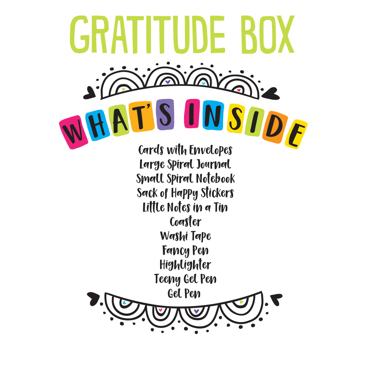 Gratitude Stationery Box | Happy Box