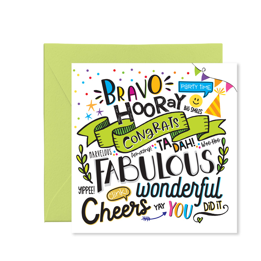 Congrats Note Card