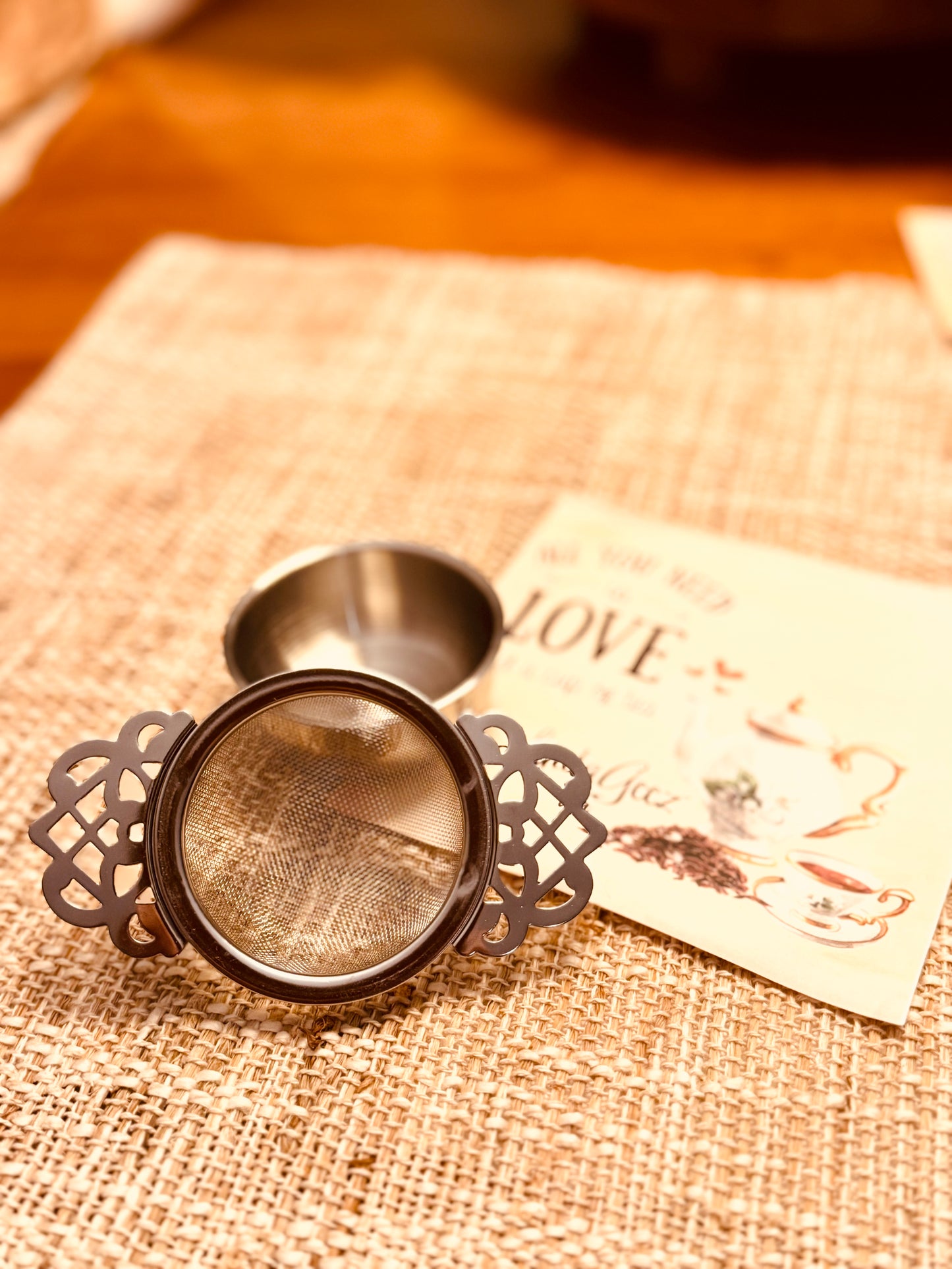 Stainless Steel Tea Strainer Cup