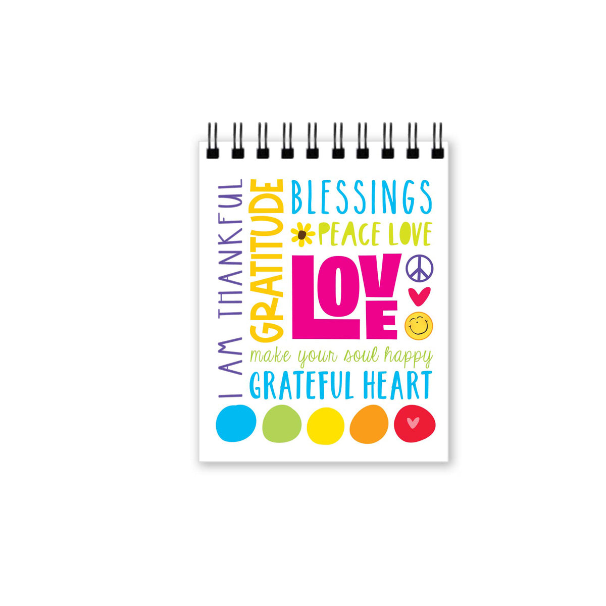 Small Gratitude Spiral Notebook