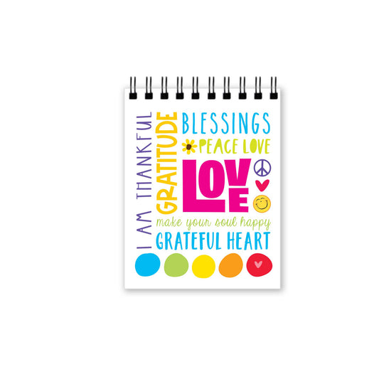 Small Gratitude Spiral Notebook