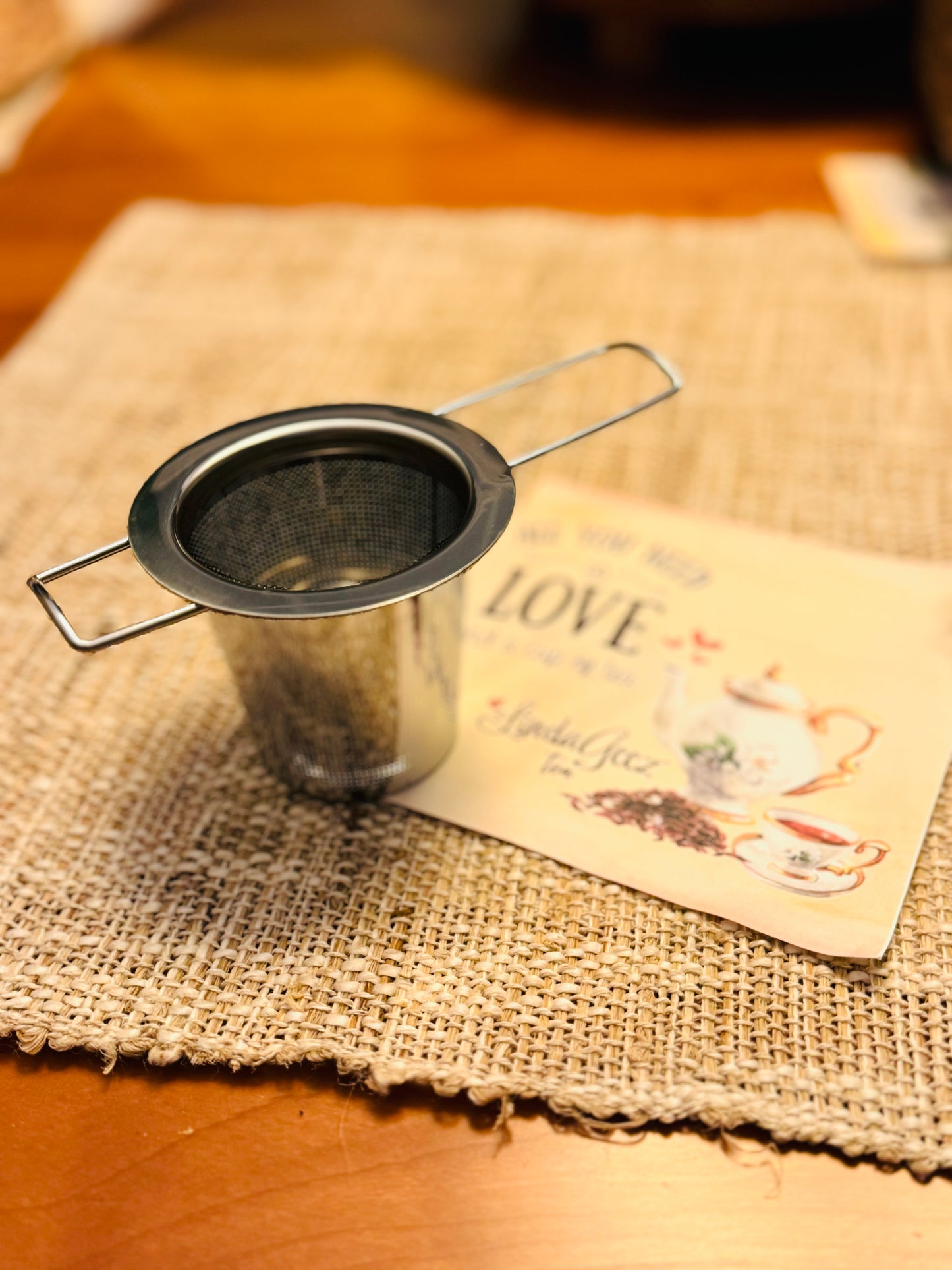 Cup Stainless Steel Tea Strainer