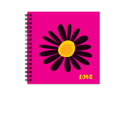 Love Spiral Notebook with Blank Pages