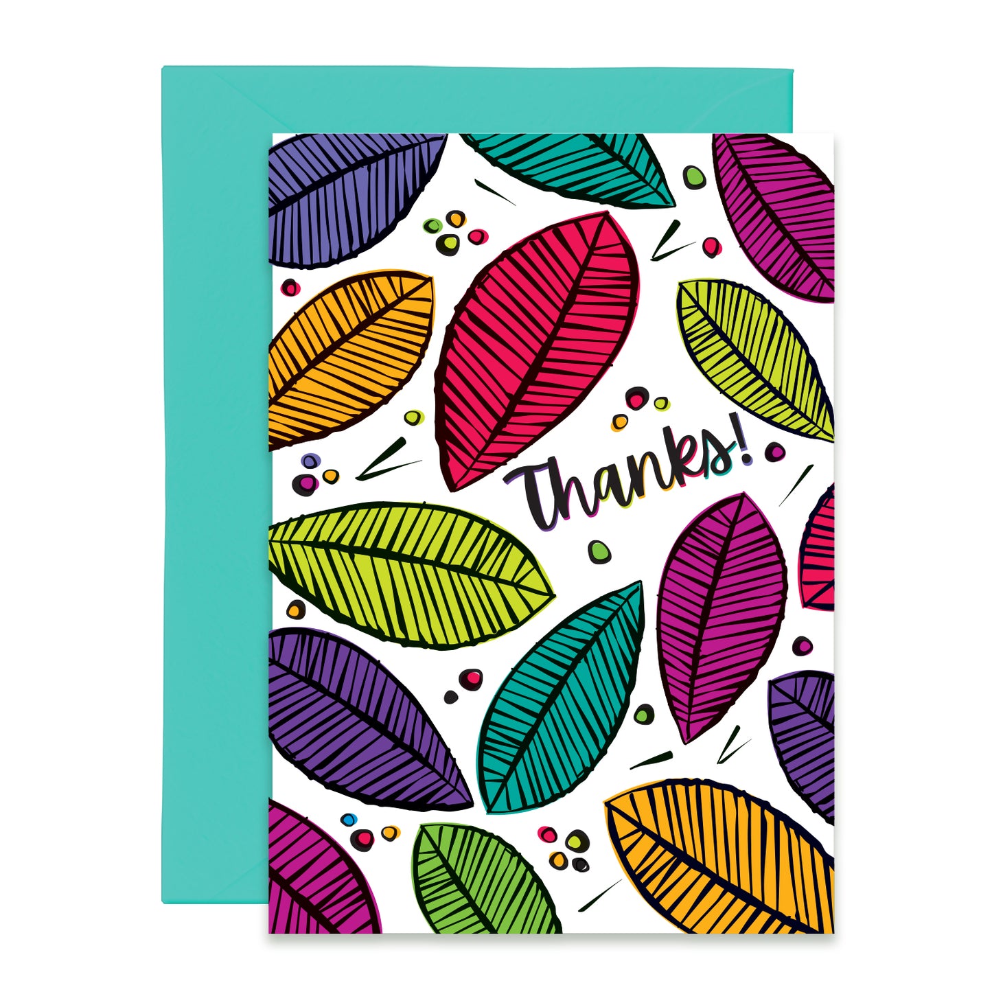 Thanks Greeting Card, Thank You Card