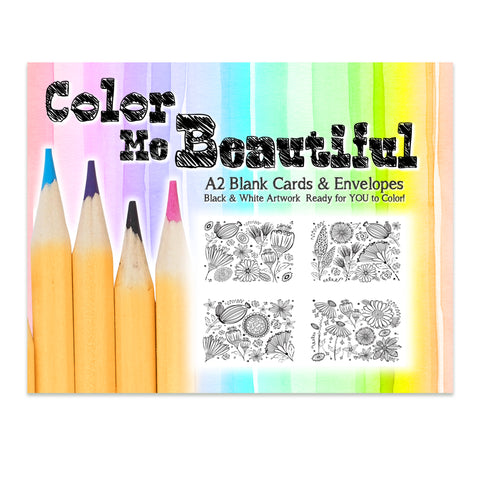 Color Me Beautiful Assorted Note Cards