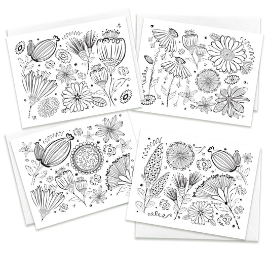 Color Me Beautiful Assorted Note Cards