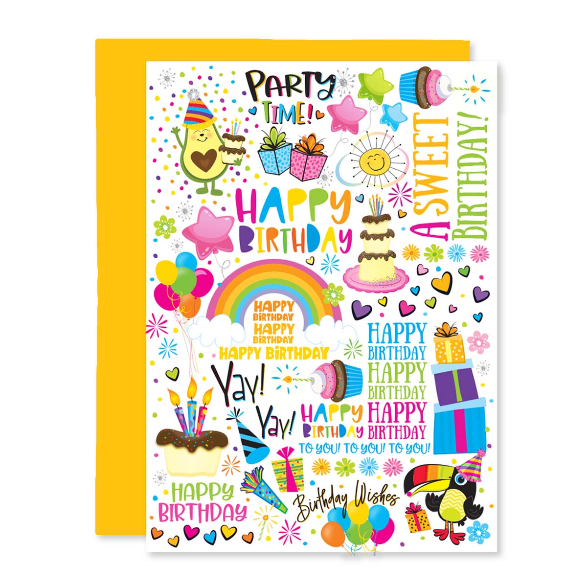 A Whole Lotta Fun Birthday Greeting Card