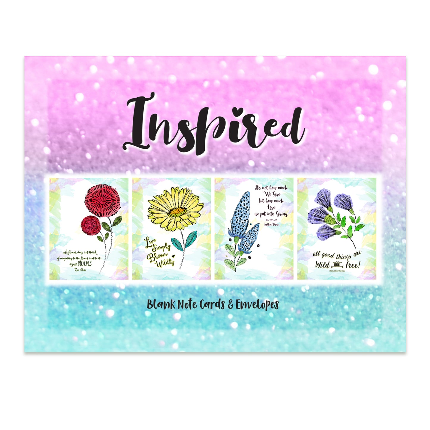 Inspired Assorted Note Cards