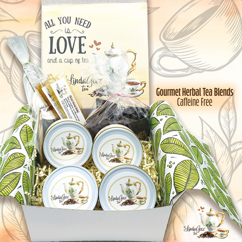 Loose Leaf Tea Gift Set, Gourmet Tea Blends