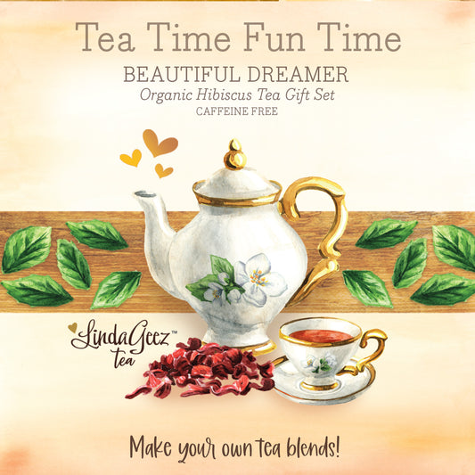 Tea Gift Set | Hibiscus and Herbs Tea Box Set | Happy Box