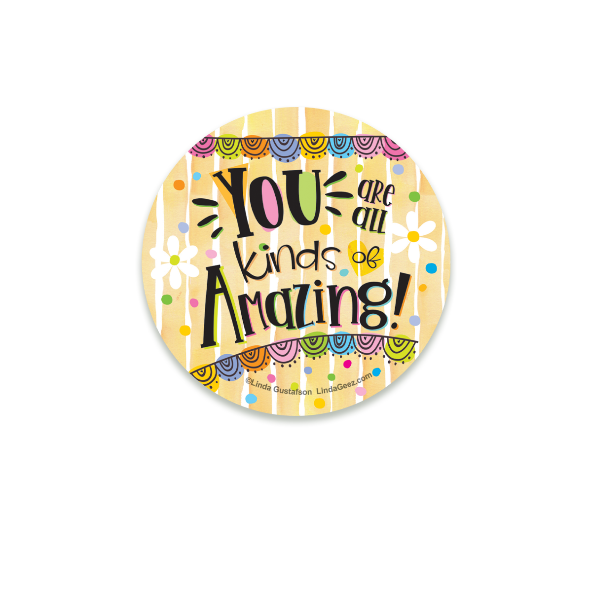 Be Hippie Box Card Set, 5x7 Post Cards Box Set