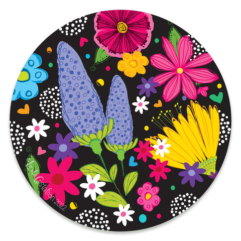 Wildflower Blossoms Coaster