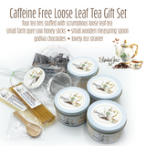 Tea Box Set, Caffeine Free Loose Leaf Tea Blends