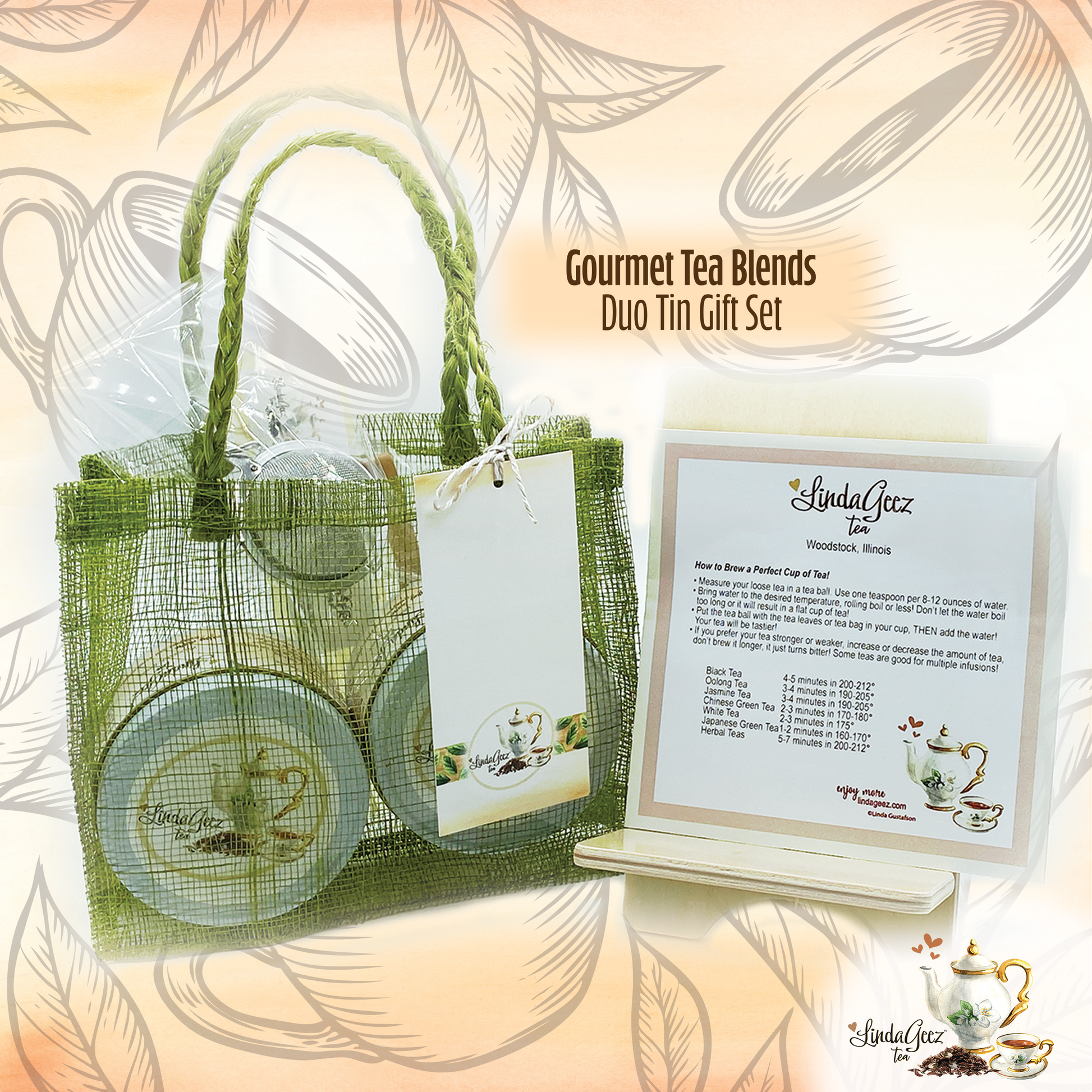 Loose Leaf Gift Set, Duo Twin Gift Set