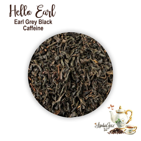 Loose Leaf Tea | Hello Earl Tea | Earl Grey Black Tea Blend | Caffeine