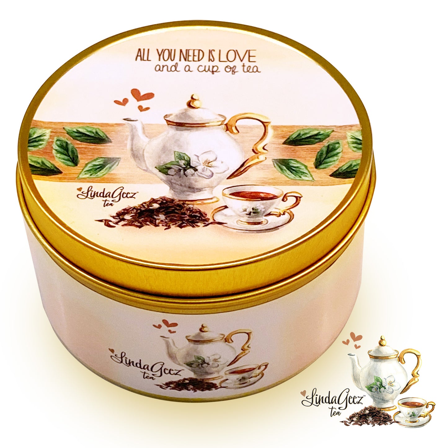 Organic Loose Leaf Tea | Garden Party Tea | Organic Herbal Tea | Caffeine Free