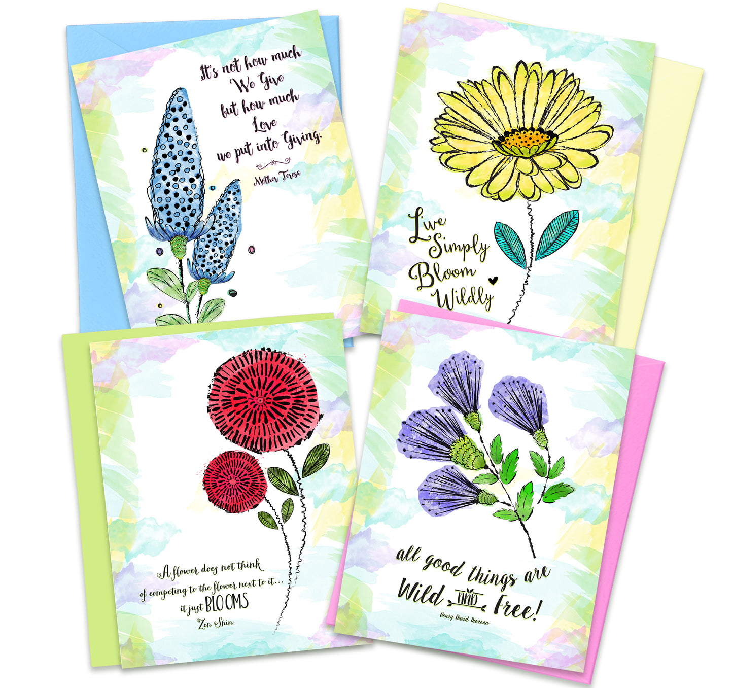 Inspired Assorted Note Cards