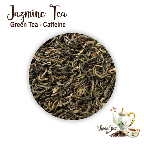 Loose Leaf Tea | Jazmine Tea | Whole Leaf Green Tea | Caffeine