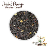 Loose Leaf Tea | Joyful Orange Black Tea | Whole Leaf Black Tea | Caffeine