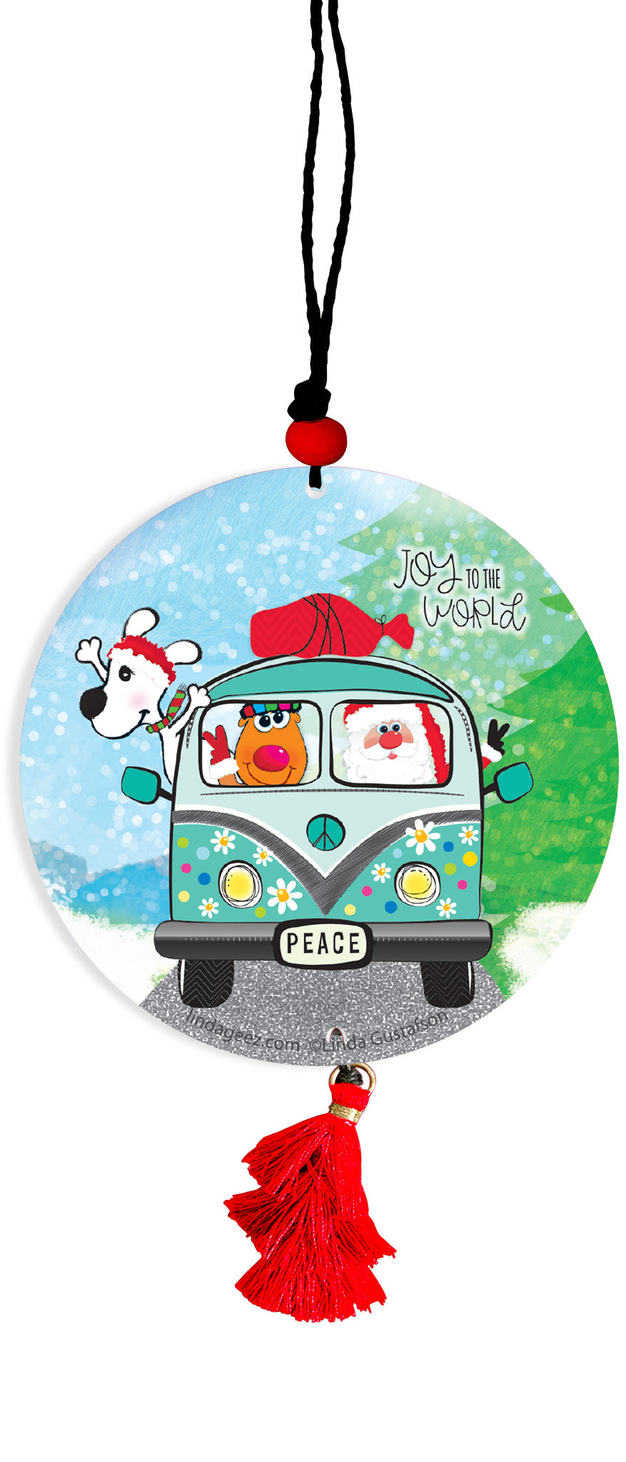 Joy to the World Christmas Ornament