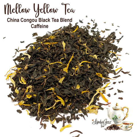 Mellow Yellow Loose Leaf Tea Blend, China Congou Black Tea Blend