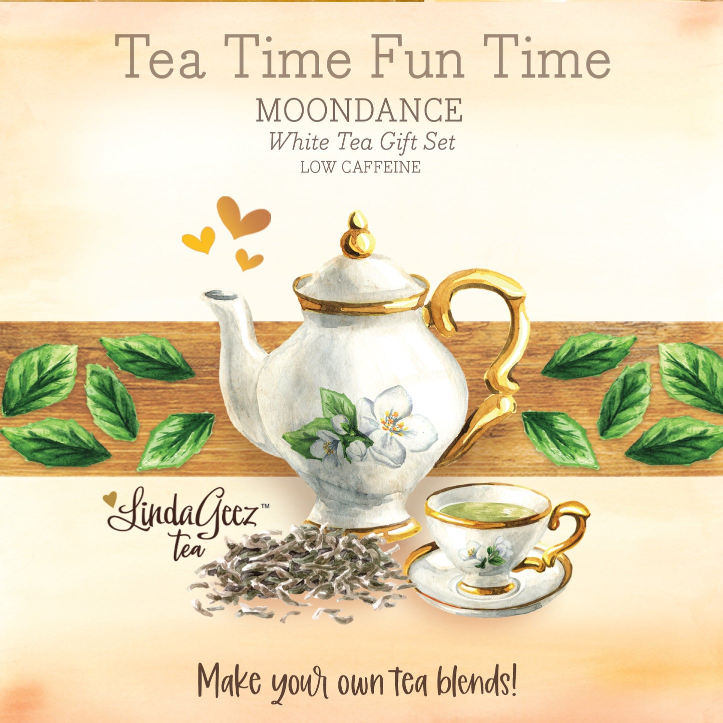 Tea Gift Set | White Tea and Herbs Tea Box Set | Happy Box