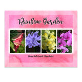 Rainbow Garden Greeting Card Bundle, Stationery Note Card