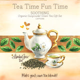 Tea Gift Set | Gunpowder Green Tea and Herbs Tea Box Set