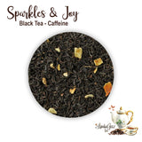 Loose Leaf Tea | Sparkles and Joy Tea | Indian Black Tea Spice Blend | Caffeine