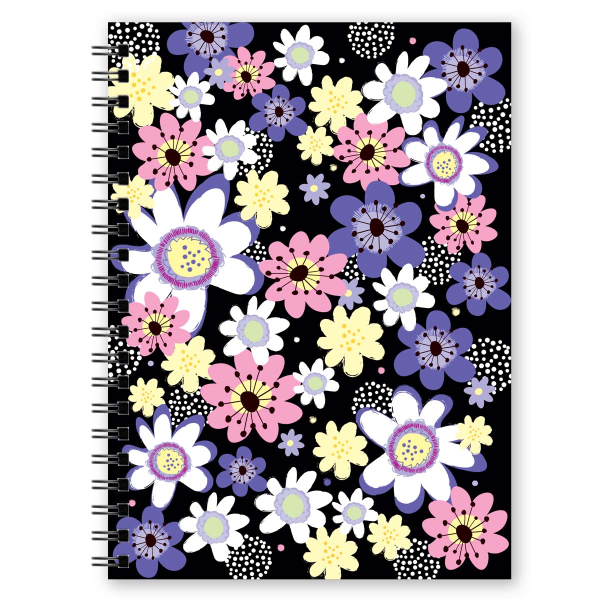 Spring Blooms Journal | Spiral Notebook with Blank Pages