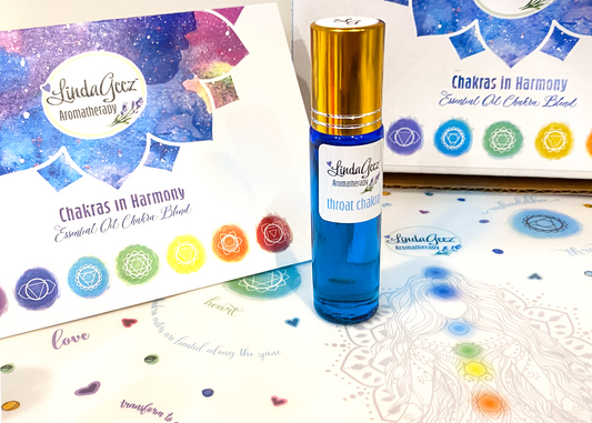 Throat Chakra Essential Oil Roll On 10 ml